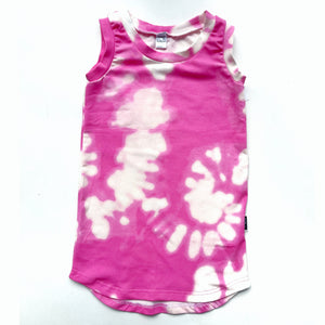 Singlet Dress - Pink Tie Dye - Sizes 4,5 and 14