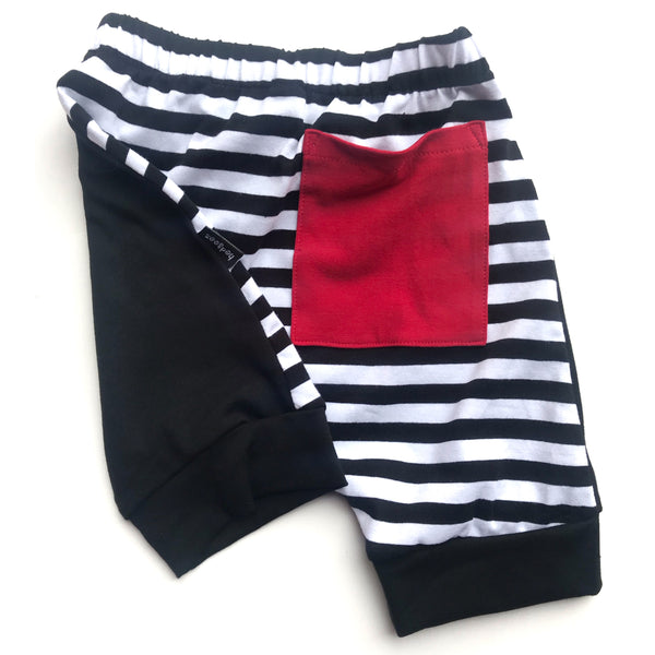 Striped Harem Shorts