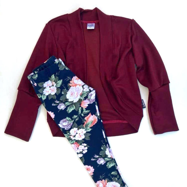 Floral Winter Weight Leggings
