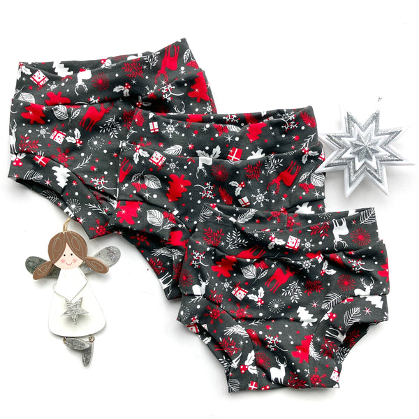 Xmas Undies - Grey Reindeer