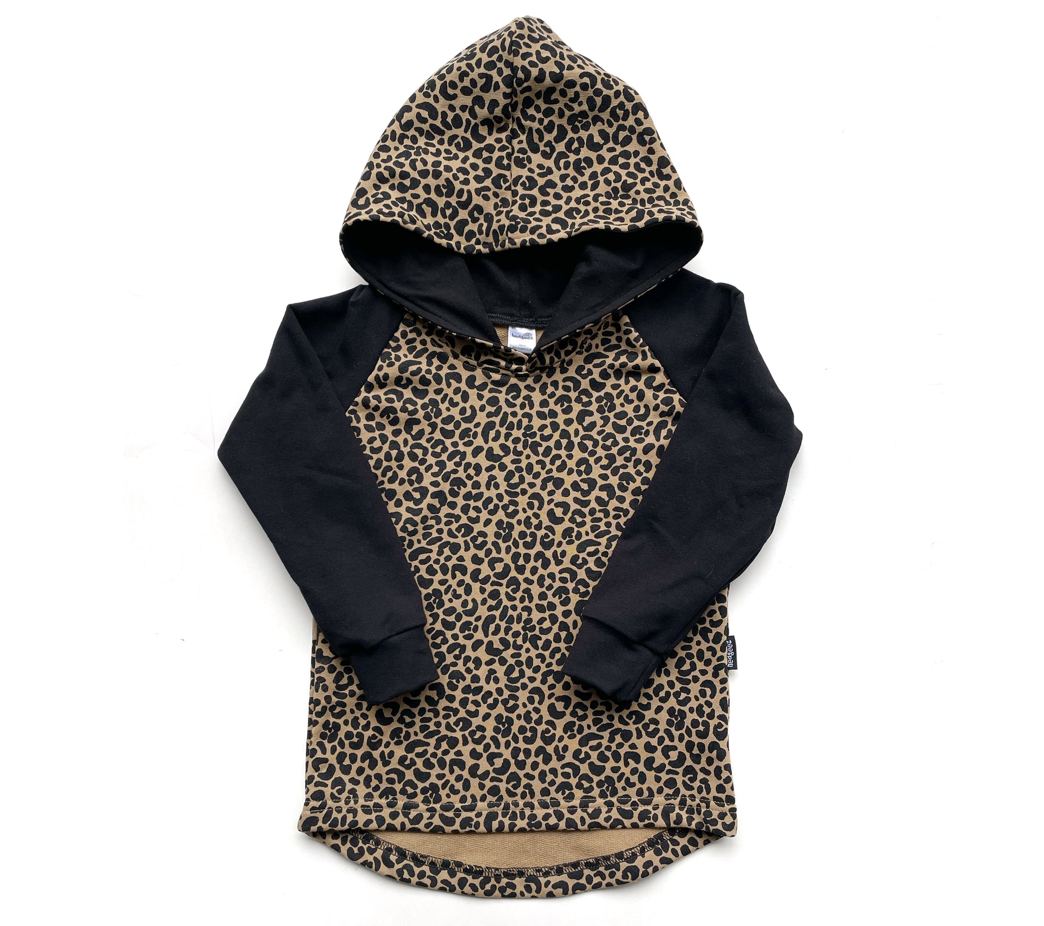 Leopard Print Hoodie - Size 4 and 6