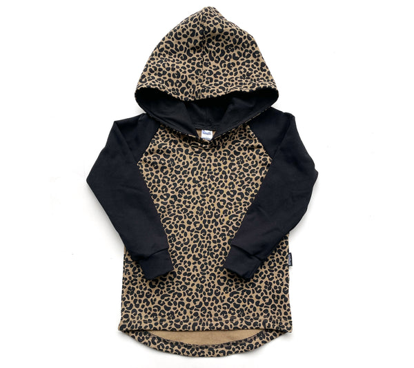 Leopard Print Hoodie - Size 4 and 6