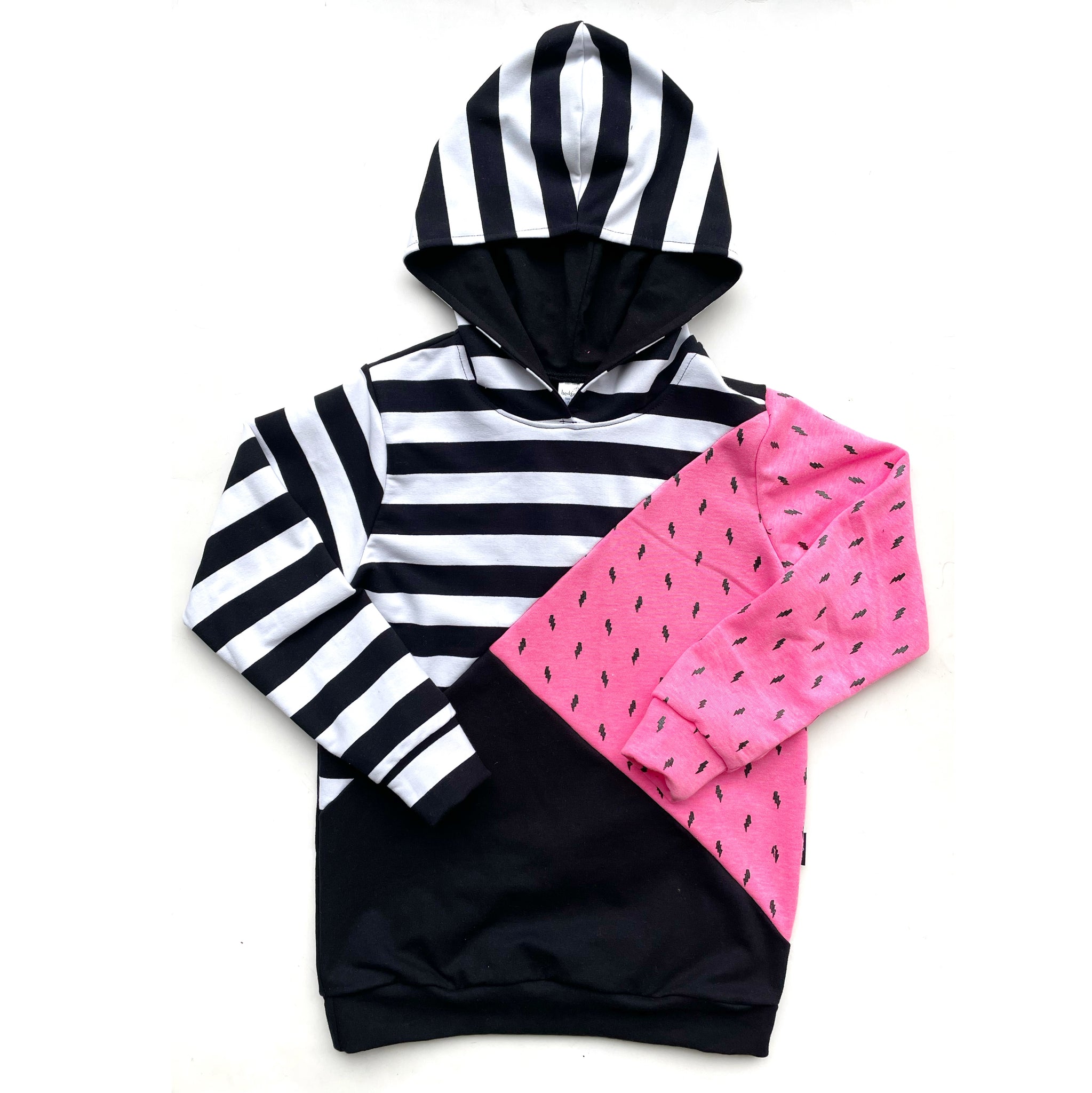Lightening Spliced Hoodie