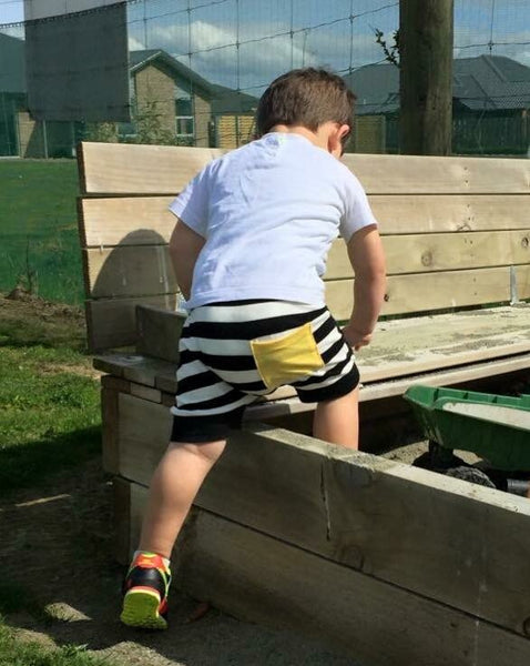 Striped Harem Shorts