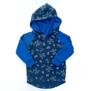 Navy Robot Hoodie