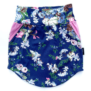 Skirt - Navy Floral